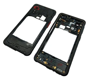 Original Samsung Galaxy X Cover 5 Rahmen Mittelrahmen Frame Schwarz - Picture 1 of 1