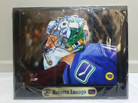 Roberto Luongo Picture Plaque Vancouver Canucks (Collectors Den) Cover