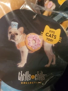Disfraz de Halloween de donas para mascotas talla pequeño perro o gato NUEVO - Imagen 1 de 4