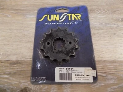 New SUNSTAR FRONT SPROCKET / 14T / 51114 - Image 1 of 2