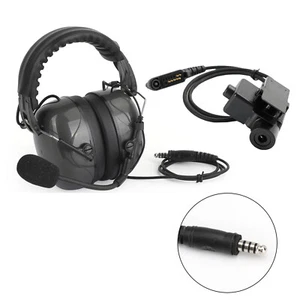 7.1-C5 Adjustable Noise Cancelling Headset pour Hytera PD600 PD602 PD602g PD605 - Zdjęcie 1 z 16