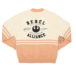 Heroes & Villains STAR WARS PRINCESS LEIA VARSITY CARDIGAN taglia media NUOVO ETICHETTE - Foto 1 di 23