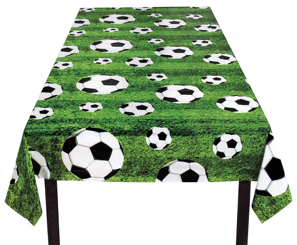 FOOTBALL THEME PARTY TABLECLOTH 120 x 180CM - Image 1 of 1