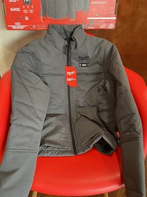 Milwaukee 234B-21M 12V Women's Heated AXIS Jacket Kit Grey( Medium) with 3.0Ah - Image 1 of 4