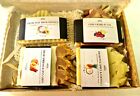 Deive Handmade Artisan 4 small natural Fruit Soaps gift set with Soap Bag