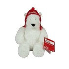 Coca-Cola 6" Plush Knit Hat Polar Bear Official Coca Cola **Brand New**