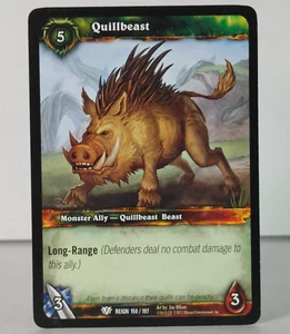 Quillbeast - Reign of FIre - singles - 150/197 - World of Warcraft TCG - Common - Picture 1 of 25