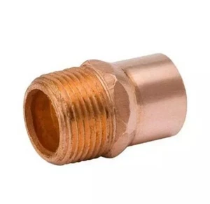 Mueller Streamline Wrot Kupfer Stecker Adapter 1/2" 231977 NEU VERPACKUNG - SCHNELLER VERSAND - Bild 1 von 3