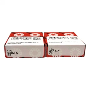 2x FAG 6302-C-C3 Rodamiento rígido de bolas 15x42x13 mm 6302 C3 Rodamiento de bolas abierto - Imagen 1 de 1