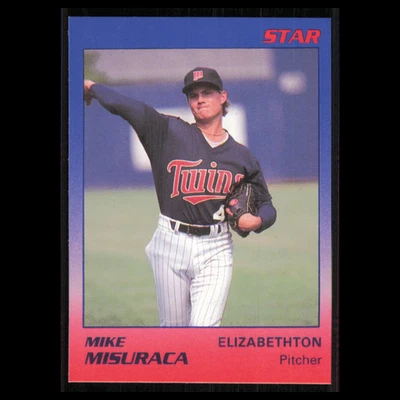 Tarjeta de béisbol Mike Misuraca #19 1989 Star Minor League Elizabethton Twins MLB casi nueva Foto 1 de 3
