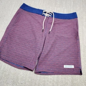 Fair Harbor Nautilus Board Shorts Men 32 Swim Trunks AOP Performance Quick Dry - Picture 1 of 7