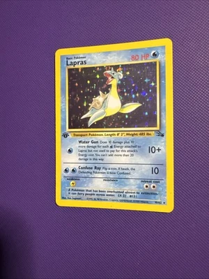 Holo fósil Lapras 10/62 Foto 1 de 2