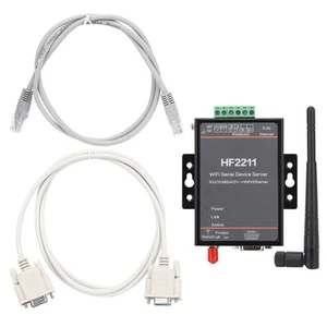 HF2211 Serial Server RS232/485/422 To WIFI && Ethernet DTU Network´ - Picture 1 of 23