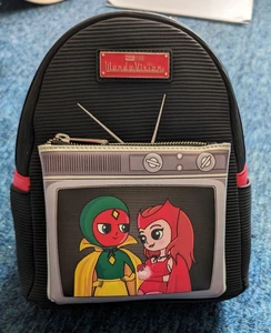 NWT LOUNGEFLY MARVEL WANDAVISION ANIMATED MINI BACKPACK - Picture 1 of 5