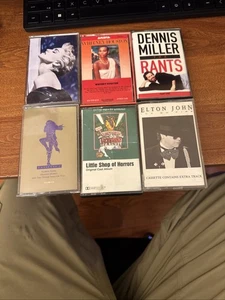 11 Cassette Tapes Madonna, Whitney Houston, Elton, Miller, Etc. - Bild 1 von 2