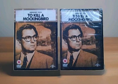 To Kill a Mockingbird DVD - Gregory Peck 1963 B&W Courtroom Drama Movie - New - Image 1 of 4
