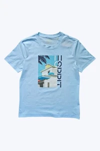Esprit Mens T-shirt - Light Blue - Picture 1 of 6
