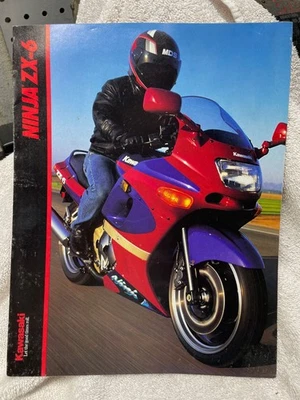 1993 川崎忍者 ZX-6 原始设备制造商销售手册 — 第 1/3 张图片