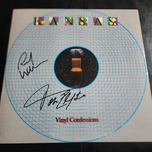 FL - KANSAS Autograph Signed on Cover by RICH AND JOHN ELEFANTE Vinyl Record - Picture 1 of 4