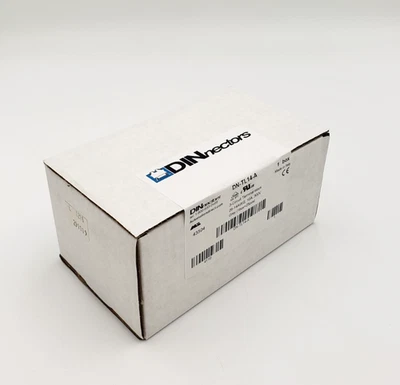 New Box of 25 DINnectors DN-TL14-A Terminal Block 3-Circuit 26-14AWG 10A 300V AD - Image 1 of 4