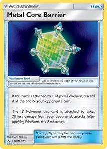 Tarjeta Pokémon Metal Core Barrier 180/214 SM - Unbroken Bonds casi nueva - Imagen 1 de 1