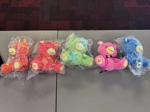 Obey Me Bear Plush LOT OF 5 PRIZE LIMITED EDITION - Picture 1 of 4