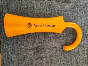 bouchon bouteille champagne veuve clicquot orange style parapluie - Photo 1/4