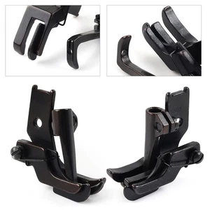2 Set 3/16" Walking Feet With Right Left Edge For JUKI DNU-241 DNU-1541 SINGER - Picture 1 of 10