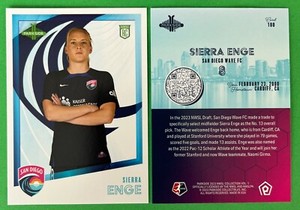 Sierra Enge 2023 Parkside NWSL Volume 1 Rookie Card #180 WAVE QTY