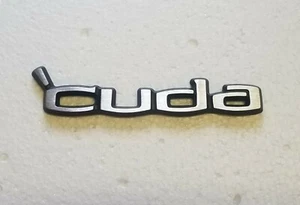 Fits 70 71 72 73 74 Cuda Tail Panel Emblem 1970 1971 1972 1973 1974 NEW - Picture 1 of 1