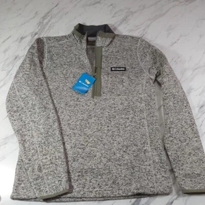 Columbia Herren Pullover Weather Half Zip Medium Grey Neu Mit Etikett - Bild 1 von 7