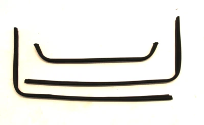 BMW OEM E36 92-99 CUPÉ CONVERTIBLE CAPÓ SELLO DE GOMA RESISTENTE AL CLIMA JUEGO COMPLETO DE 3 Foto 1 de 4