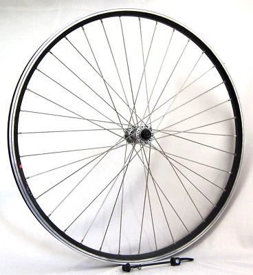 Vorderrad Mach1 240-Shimano Deore Nabe 28/29" Hohlkammerfelge geöst schwarz QR - Bild 1 von 3