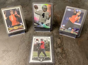 NFL 4 football rookies cards, 2 x Carr and 2 x Cousins - Picture 1 of 10