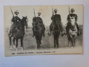 CPA Scènes et Types - Goumiers Marocains - Imagen 1 de 2