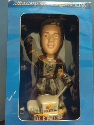 ILya Kovalchuk ~ 2002 ATLANTA THRASHERS Bobblehead Bobble Dreams Giveaway Prize Cover