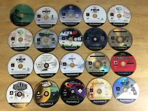 Lotto Giochi PS2 Lavoro Bundle 20 Grandi Giochi Bambini Joblot London Racer 2 FIFA Pro Evo - Foto 1 di 5