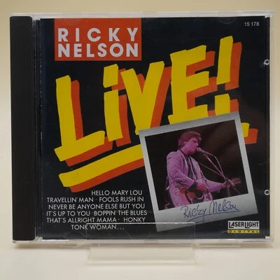 Ricky Nelson – Live! | CD | Zustand sehr gut - Bild 1 von 2