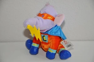 Disney Store Exclusive Purple Lumpy Heffalump Elephant Plush Superhero 6" Rare - Picture 1 of 5