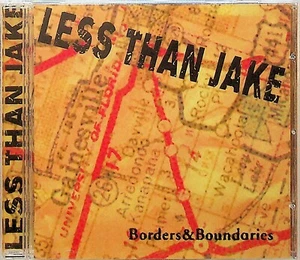 LESS THAN JAKE Borders & Boundaries CD NEW 2000 + Bonus Live Tracks POP-PUNK Ska - Picture 1 of 2