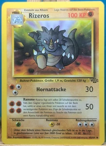 POKEMON - Jungle - Rizeros - 45/64 - alemán - Imagen 1 de 2
