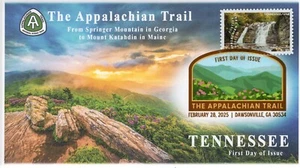 25-060, 2025, The Appalachian Trail, Ersttagsbrief, digitaler Farbstempel, Te - Bild 1 von 1