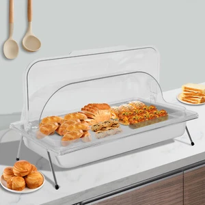 Food Serving Display Tray, Buffet Cold Serving Cooler Platter Party Platter Dish - Picture 1 of 24