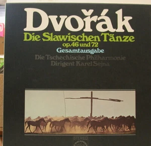 Dvořák( DVORAK) DIE SLAWISCHEN TÄNZE OP.46 &72 KAREL SEJNA 2LP-BOX (d656) - Imagen 1 de 1