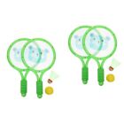  2 Sets Outdoor Toys Kids Tennis Children's Badminton Racket