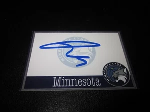 LINDSAY WHALEN FIRMADO AUTOGRAFIADO MINNESOTA LYNX WNBA LOGO TARJETA HOF - Imagen 1 de 1