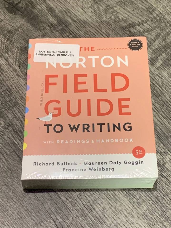 The Norton Field Guide to Writing: Fifth Edition with Readings TEXTBOOK - Image 1 of 1