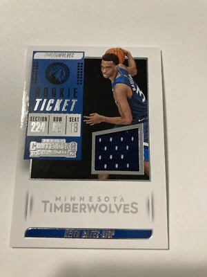 2018-19 Panini Contenders Rookie Ticket Swatches #28 Keita Bates-Diop - Image 1 of 2