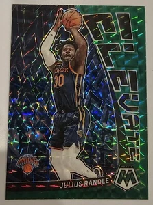 2023 Panini Mosaic Elevate Mosaic #8 Julius Randle Green PRIZM NY Knicks - Picture 1 of 2