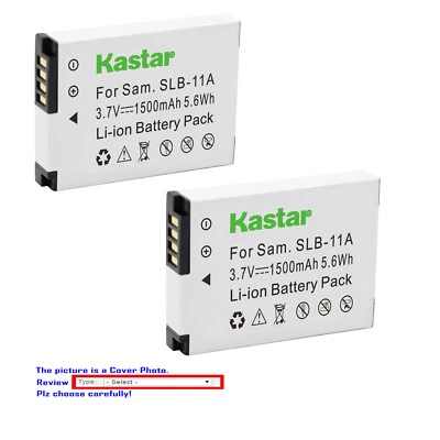 Batería de repuesto Kastar para cámara Samsung SLB-11A SLB11A Samsung WB5500 Foto 1 de 2